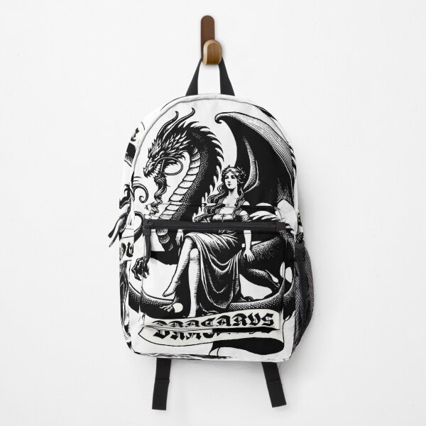 Item preview, Team Black Dragon Queen Fantasy Book Lovers Gift designed and sold by InkyGenies.