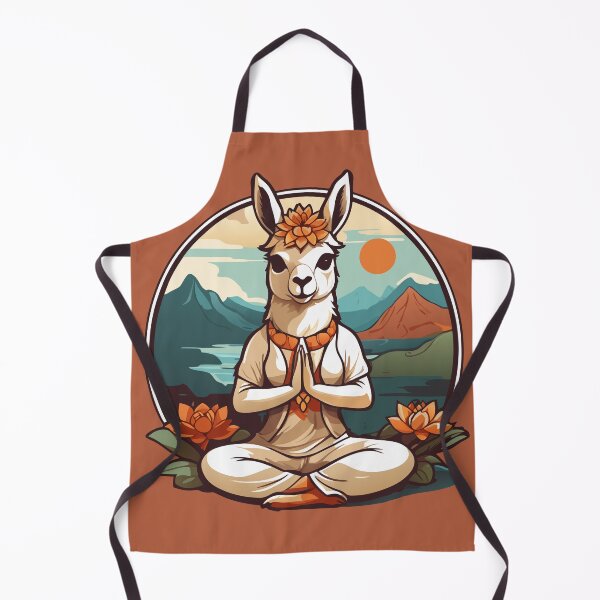Item preview, A meditating llama designed and sold by jkrphoto.
