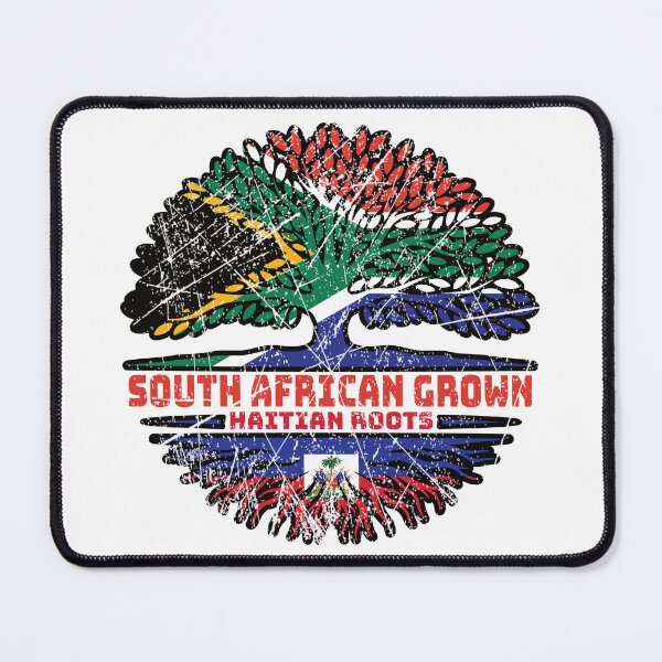 Item preview, Haiti Haitian South African South Africa Tree Roots Flag designed and sold by FlagX.