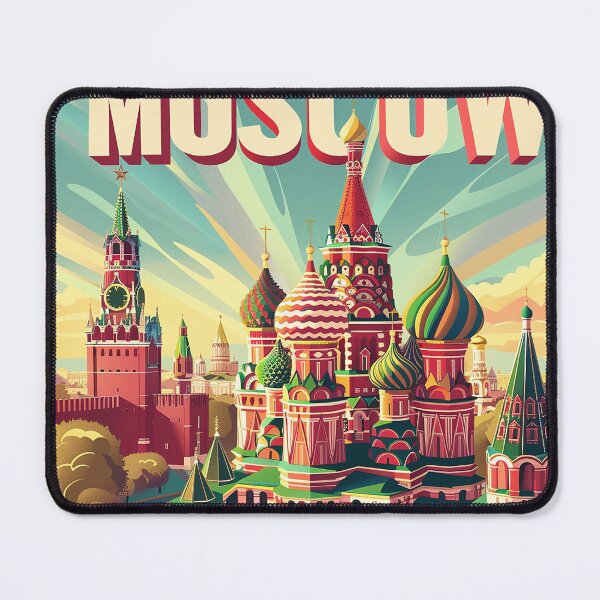 Item preview, Moscow Art Moscow Print designed and sold by nomiraclehere.