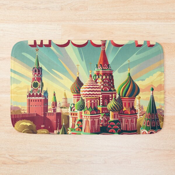 Item preview, Moscow Art Moscow Print designed and sold by nomiraclehere.