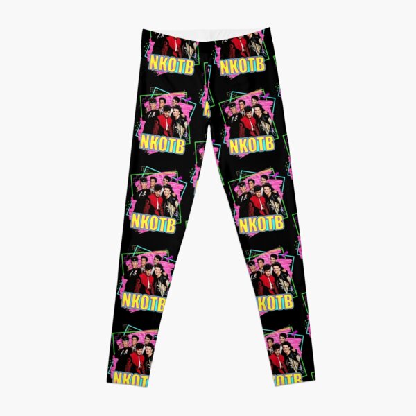 Nkotb Music Leggings for Sale Redbubble