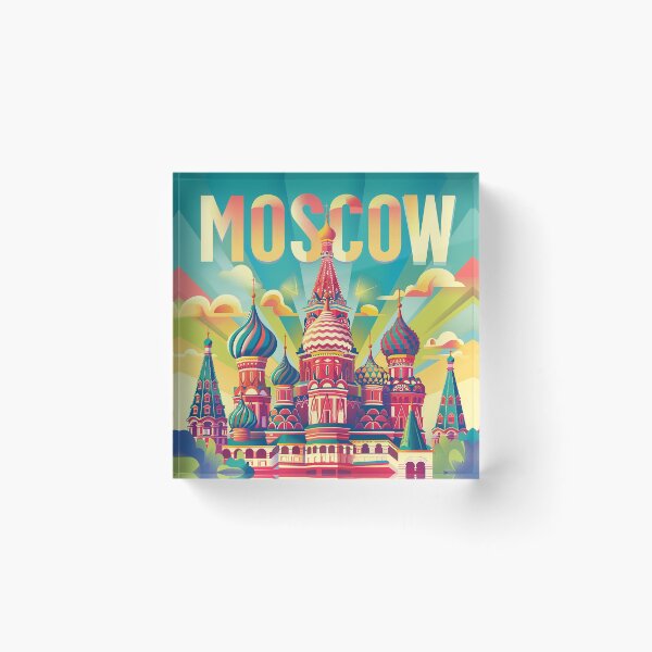 Aperçu de l'œuvre Moscou Art Moscou Imprimer créée et vendue par nomiraclehere.