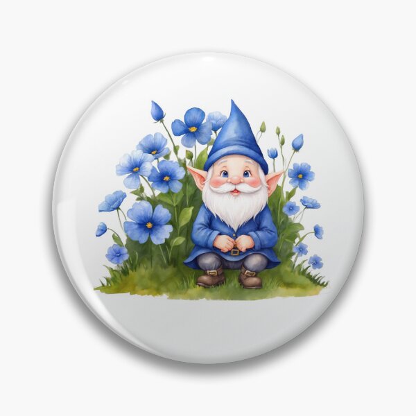 Item preview, Watercolor Gnome Delight designed and sold by Victoria Riabov.