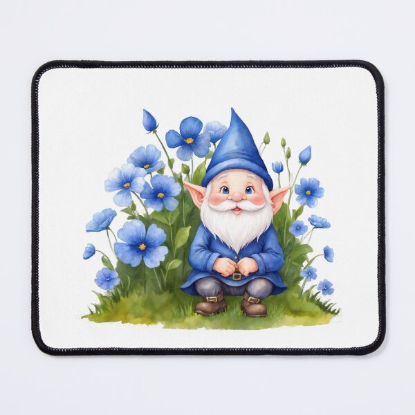 Item preview, Watercolor Gnome Delight designed and sold by Victoria Riabov.