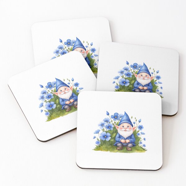 Item preview, Watercolor Gnome Delight designed and sold by Victoria Riabov.
