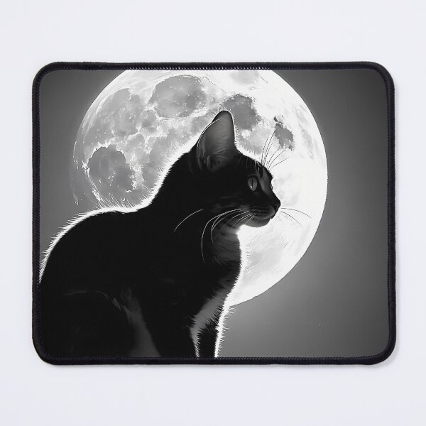 Item preview, Cat And Moon designed and sold by SeamPix.