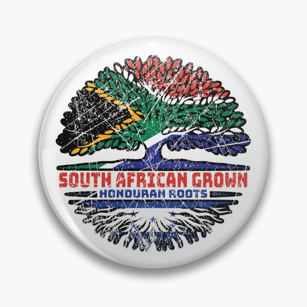 Item preview, Honduras Honduran South African South Africa Tree Roots Flag designed and sold by FlagX.