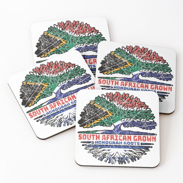 Item preview, Honduras Honduran South African South Africa Tree Roots Flag designed and sold by FlagX.
