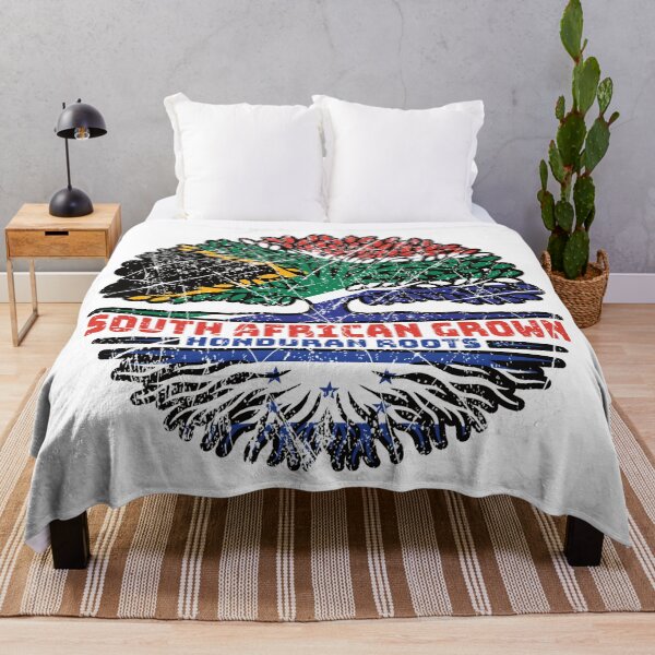 Item preview, Honduras Honduran South African South Africa Tree Roots Flag designed and sold by FlagX.
