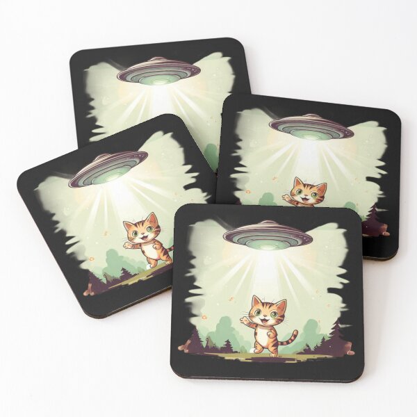 Item preview, UAP abducting a Cat designed and sold by Planetporridge.