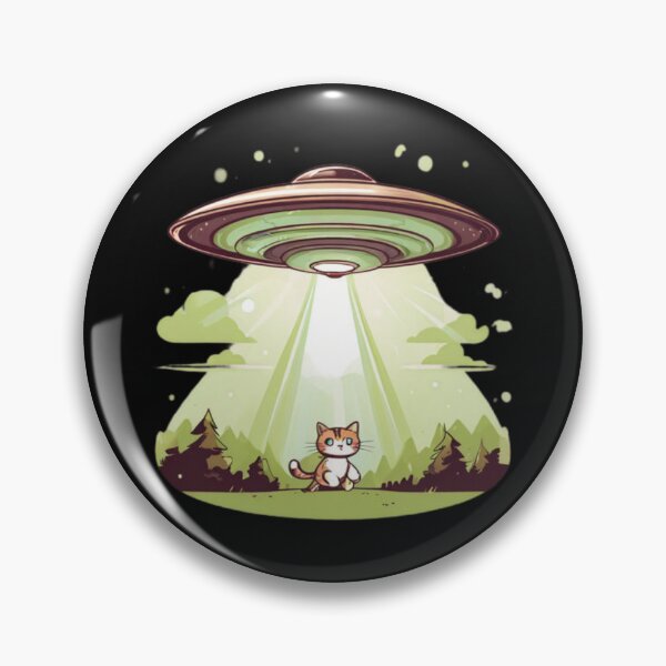 Item preview, Aliens abducting a Cat designed and sold by Planetporridge.