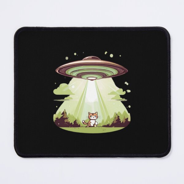 Item preview, Aliens abducting a Cat designed and sold by Planetporridge.