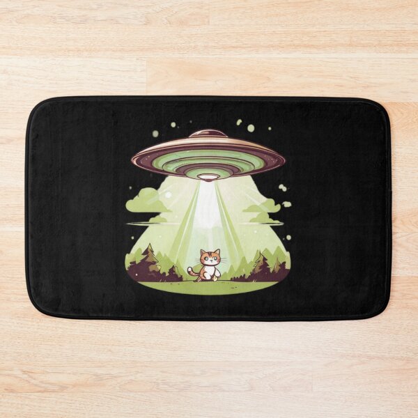 Item preview, Aliens abducting a Cat designed and sold by Planetporridge.