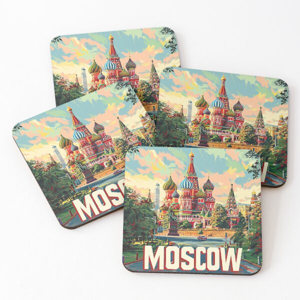 Item preview, Moscow Art Moscow Print designed and sold by nomiraclehere.