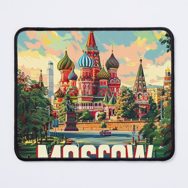 Item preview, Moscow Art Moscow Print designed and sold by nomiraclehere.