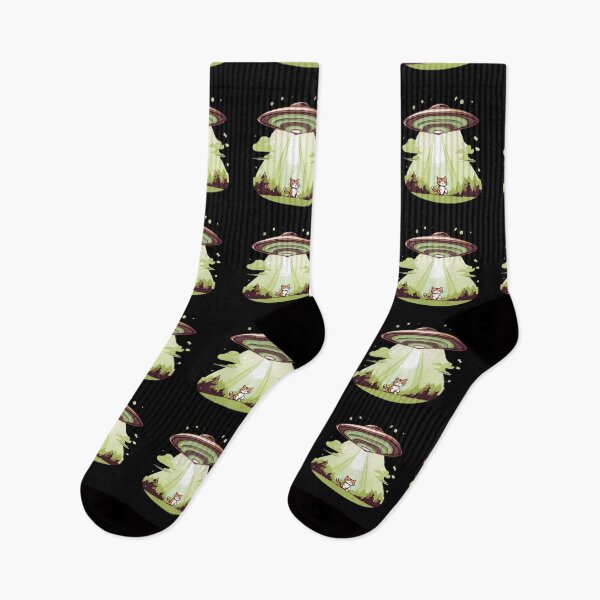 Item preview, Aliens abducting a Cat designed and sold by Planetporridge.