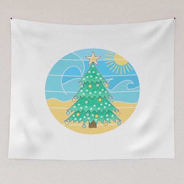 Item preview, Summer Christmas Tree Vacation Funny designed and sold by doodlerob.