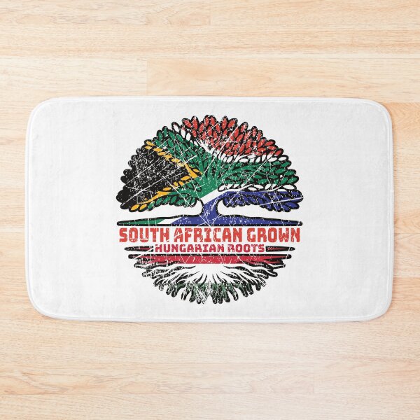 Item preview, Hungary Hungarian South African South Africa Tree Roots Flag designed and sold by FlagX.