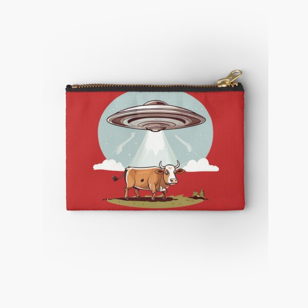 Item preview, UFO abducting a Cow Design designed and sold by Planetporridge.
