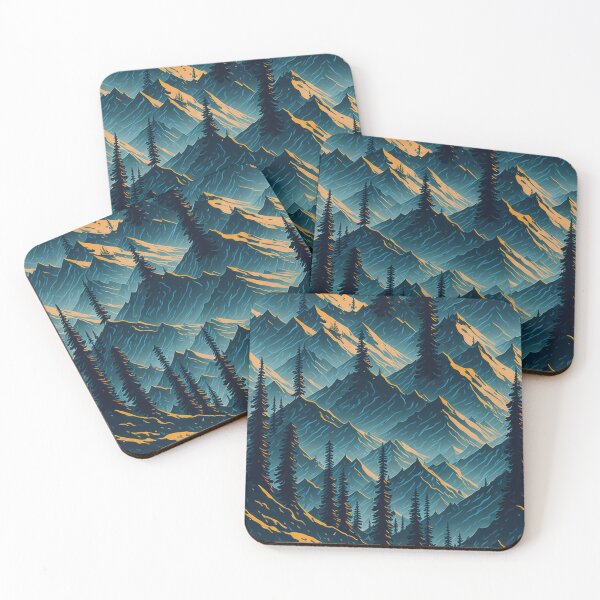 Item preview, Majestic Peaks at Twilight designed and sold by Daniel Haddad.