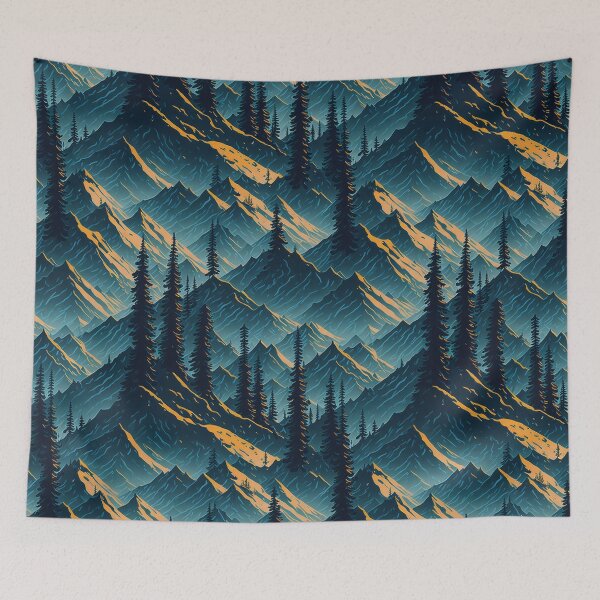 Item preview, Majestic Peaks at Twilight designed and sold by Daniel Haddad.