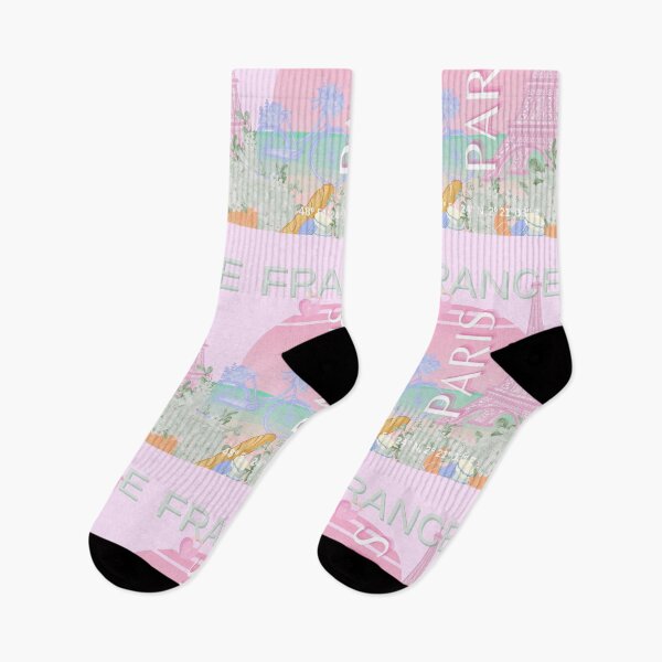 Item preview, Paris, France, Travel Art, Preppy, Pastel, Pink designed and sold by Magic Love Art Print.