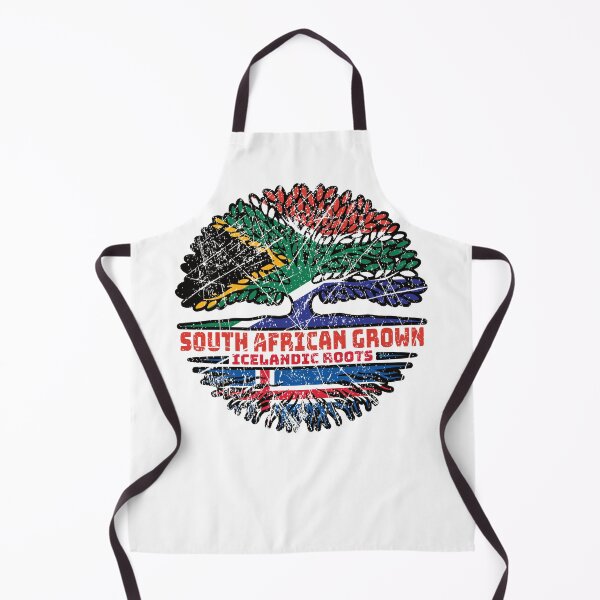 Item preview, Iceland Icelandic South African South Africa Tree Roots Flag designed and sold by FlagX.