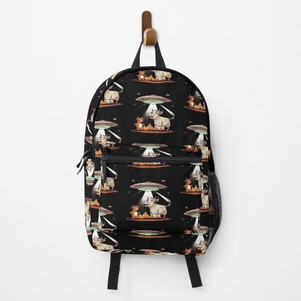 Item preview, UFO abducting a Cow Artwork designed and sold by Planetporridge.