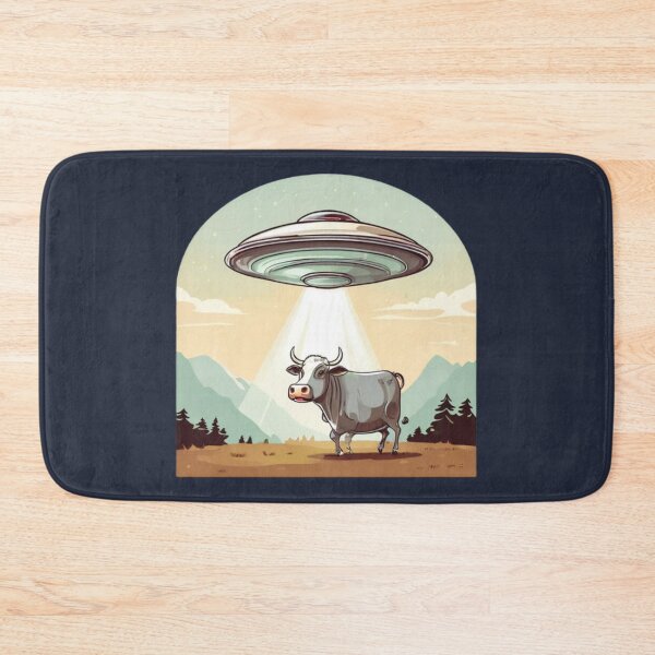 Item preview, UAP abducting a Cow designed and sold by Planetporridge.