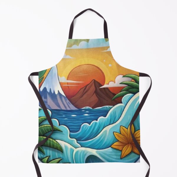 Aperçu de l'œuvre vue mer et nature créée et vendue par catcraftss.