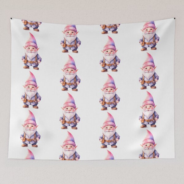 Item preview, Whimsical Watercolor Gnome designed and sold by Victoria Riabov.