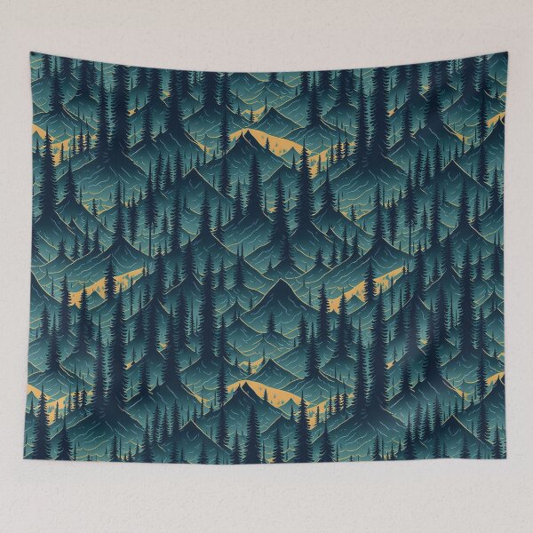 Item preview, Mountain Layers at Dusk designed and sold by Daniel Haddad.
