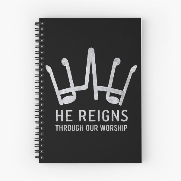 Item preview, He Reigns Through Our Worship designed and sold by Script-Melodies.