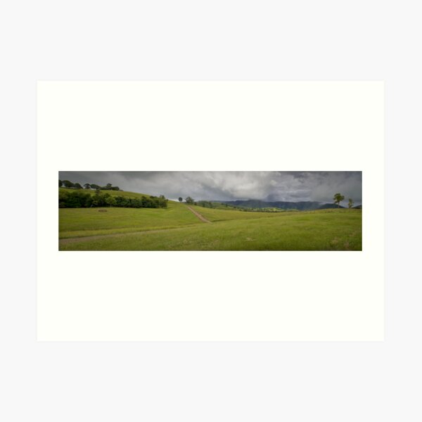 Green Hills Art Print