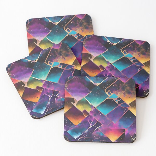 Item preview, Geometric Mermaid Splatter designed and sold by Artsy-Appeal.