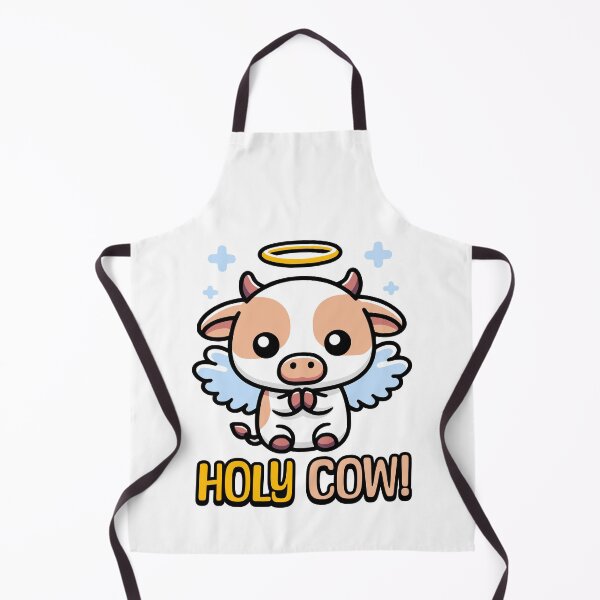 Item preview, Holy Cow! Cute Cow Pun designed and sold by PMCreative.