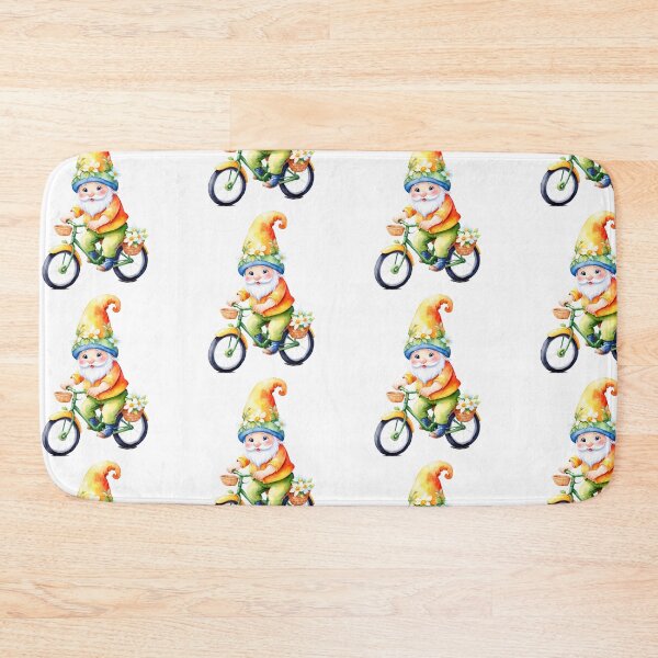 Item preview, Cute Watercolor Gnome Art designed and sold by Victoria Riabov.