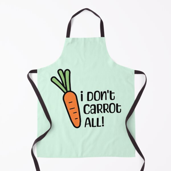 Item preview, I Don't Carrot All! Kawaii Carrot Pun designed and sold by PMCreative.