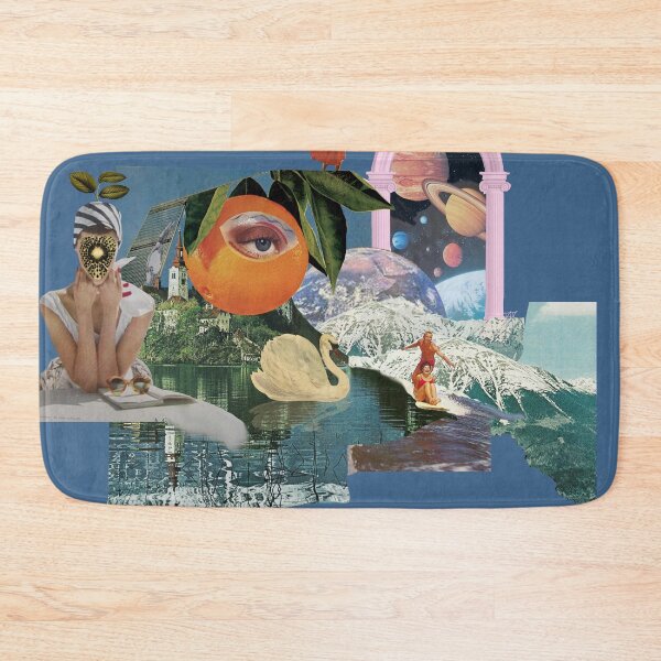 Item preview, 'Meet Your Maker' Vintage Cut Out Collage ft. Eye, Swan, Space + Ancient Archway designed and sold by Venus-in-Virgo.