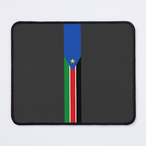 Item preview, South Sudan Stripe Flag designed and sold by Candie-Shop.