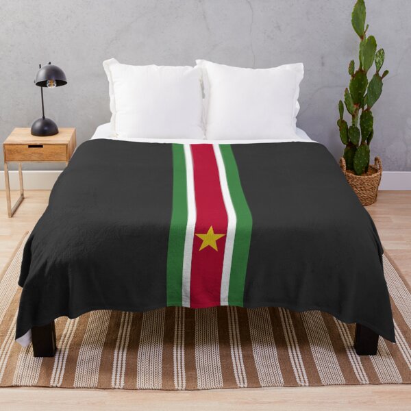 Item preview, Suriname Stripe Flag designed and sold by Candie-Shop.