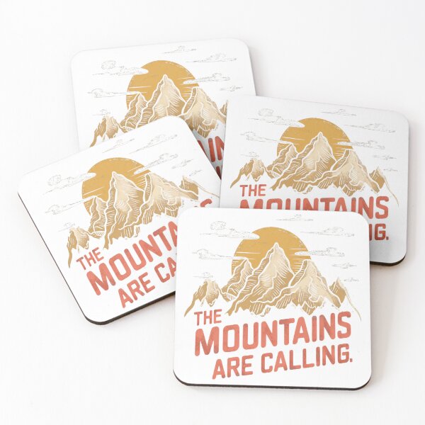 Item preview, The Mountains Are Calling - Nostalgic Adventure designed and sold by Mosaic-97.