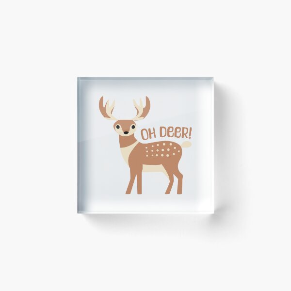 Item preview, Oh Deer! Cute Deer Pun designed and sold by PMCreative.