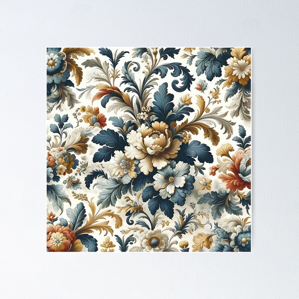 Item preview, Vintage Aubusson Floral Elegance designed and sold by Octavia Soldani.