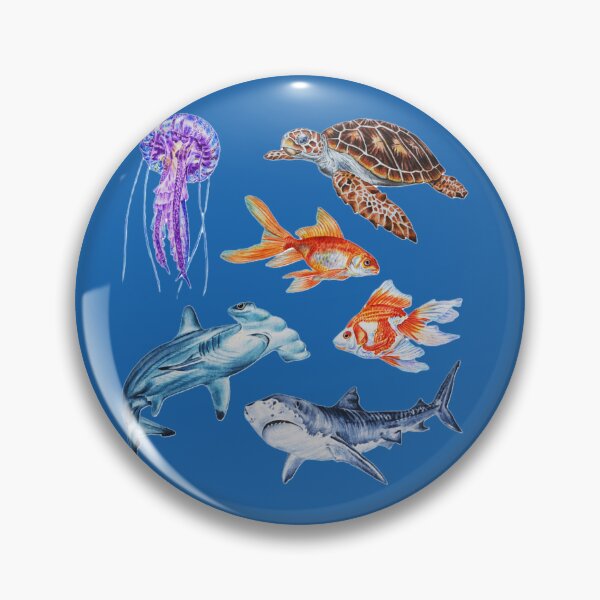 Item preview, aqua animals designed and sold by priyanshu2007.