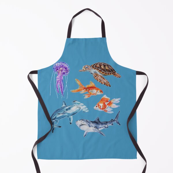 Item preview, aqua animals designed and sold by priyanshu2007.