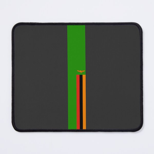 Item preview, Zambia Stripe Flag designed and sold by Candie-Shop.