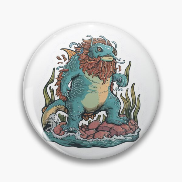 Item preview, Kanagawa Kaiju No.2 designed and sold by Gentle40Winks.