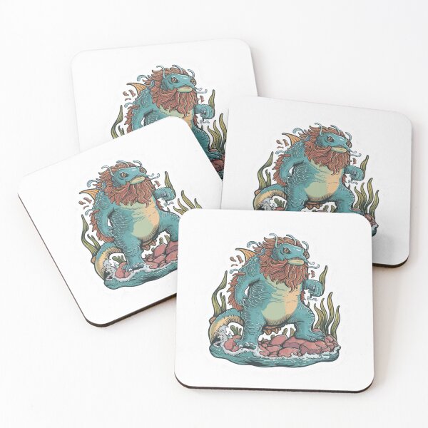 Item preview, Kanagawa Kaiju No.2 designed and sold by Gentle40Winks.
